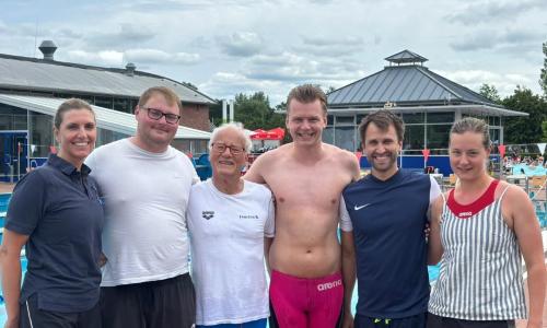 v.l Bente, Bennet, Dietrich, Lennart, Leif und Constanze