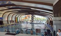 Ein- und Ausschwimmhalle