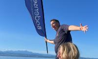 Oliver und die Observerin Sabine