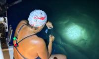 Anke vor dem Start